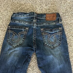 “Liv” big star dark wash jeans. Size 25xl boot cut
